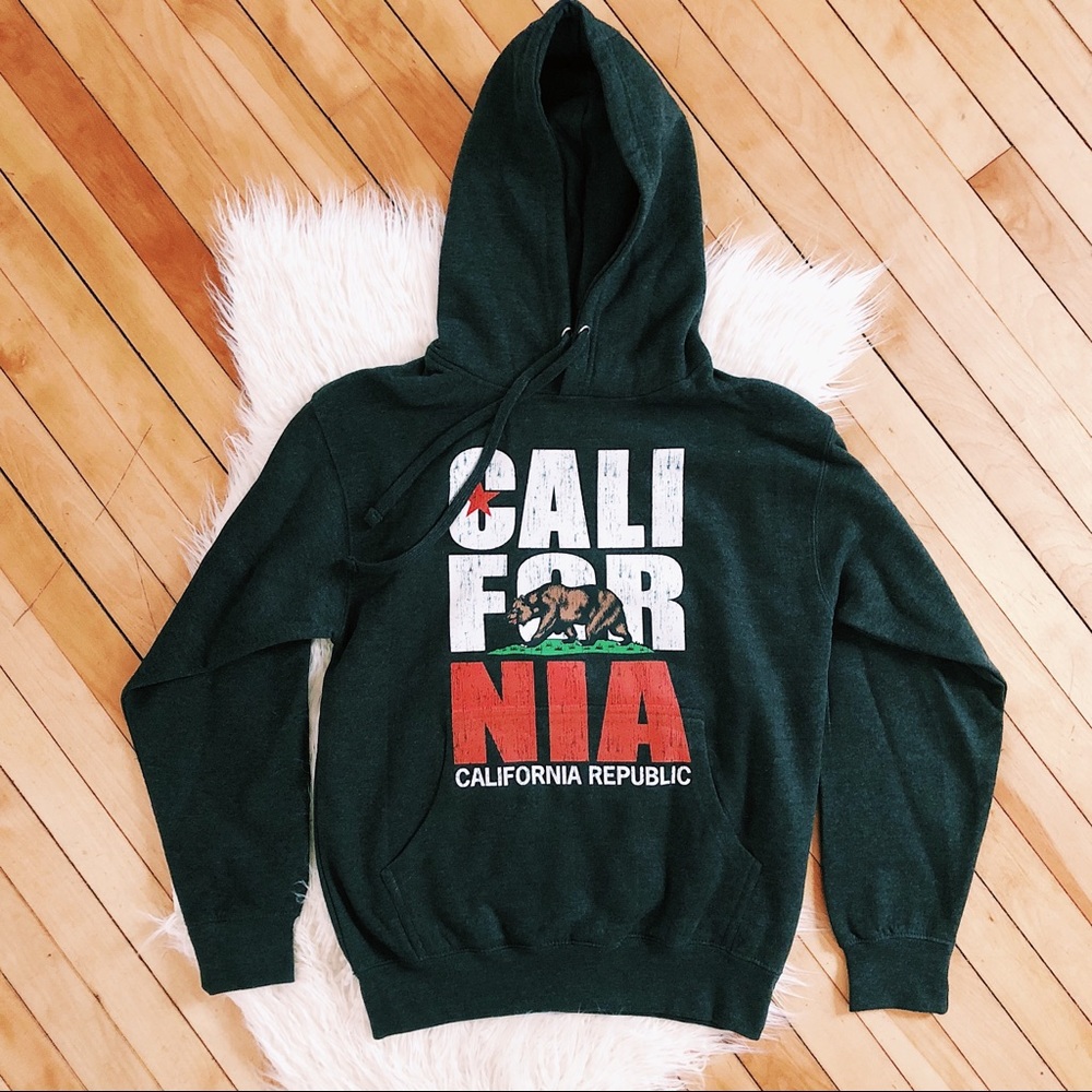 California Republic Hoodie Sweater